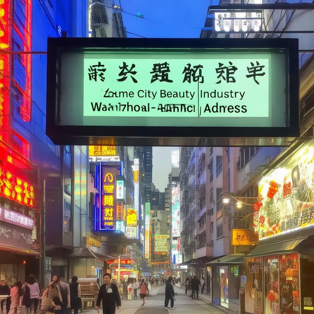 同城美业万州店地址