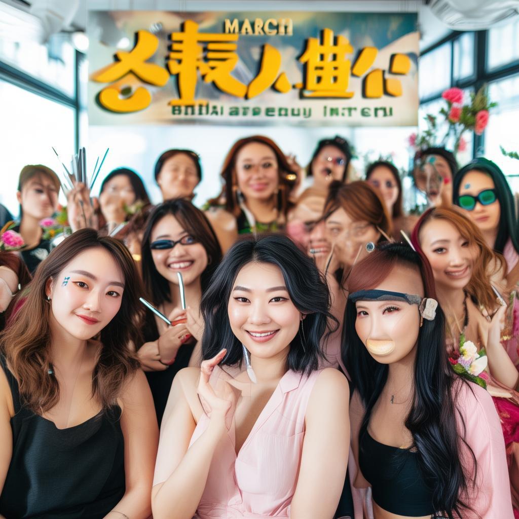 3月美业加油文案简短