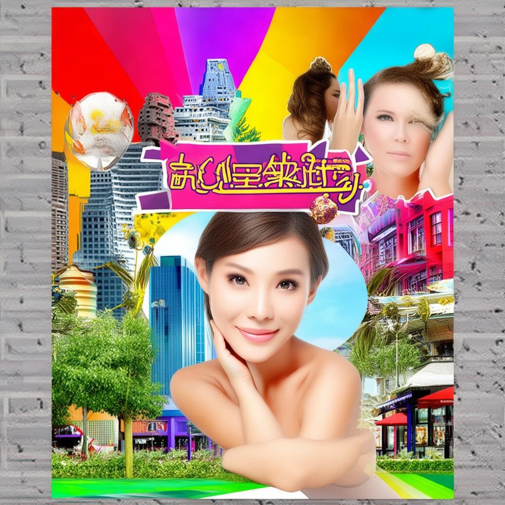 同城美业宣传海报模板