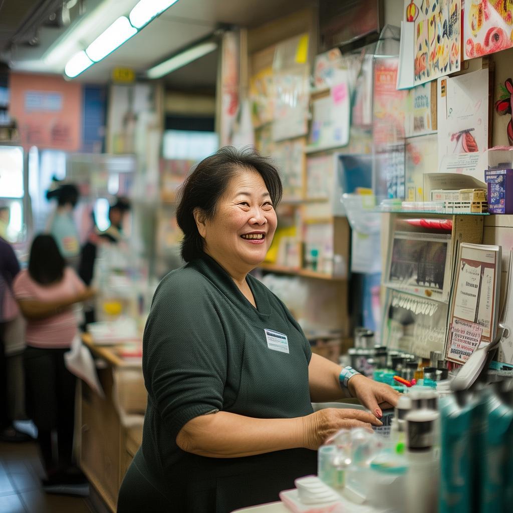 同城美业人守店日常