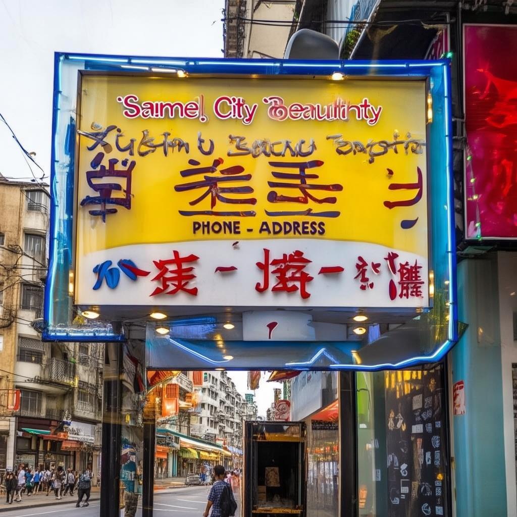 同城美业宿州店电话地址