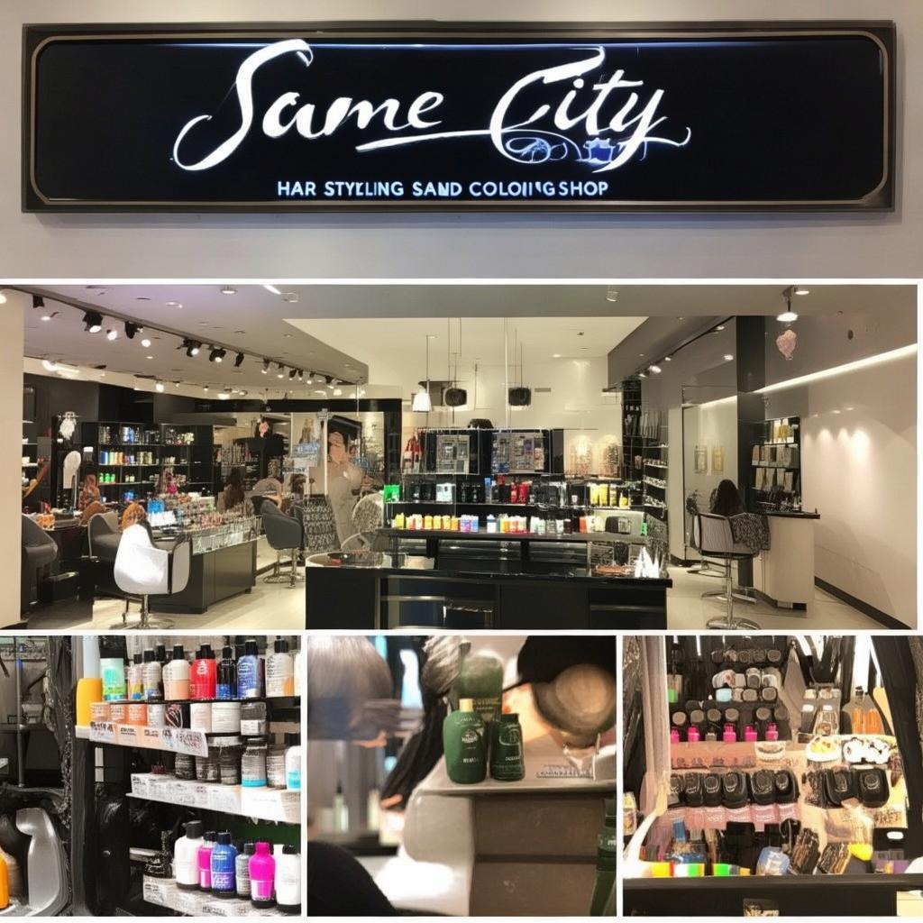 同城美业专业烫染店