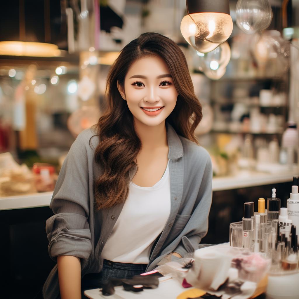 同城做美业的小姐姐